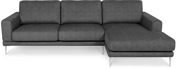 Trendline 3-ist divaanisohva (oikea) Pier 7124 tumma