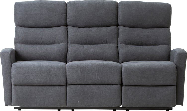 Ohio 3-istuttava sohva mekanismilla tummanharmaa