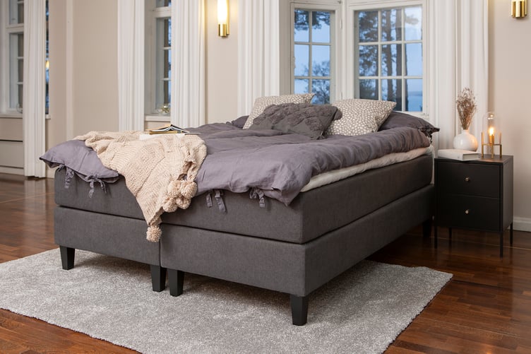 Moon Gold jenkkisänky 160x200, pocket 7-vyöh. Primo 96 antrasiitti