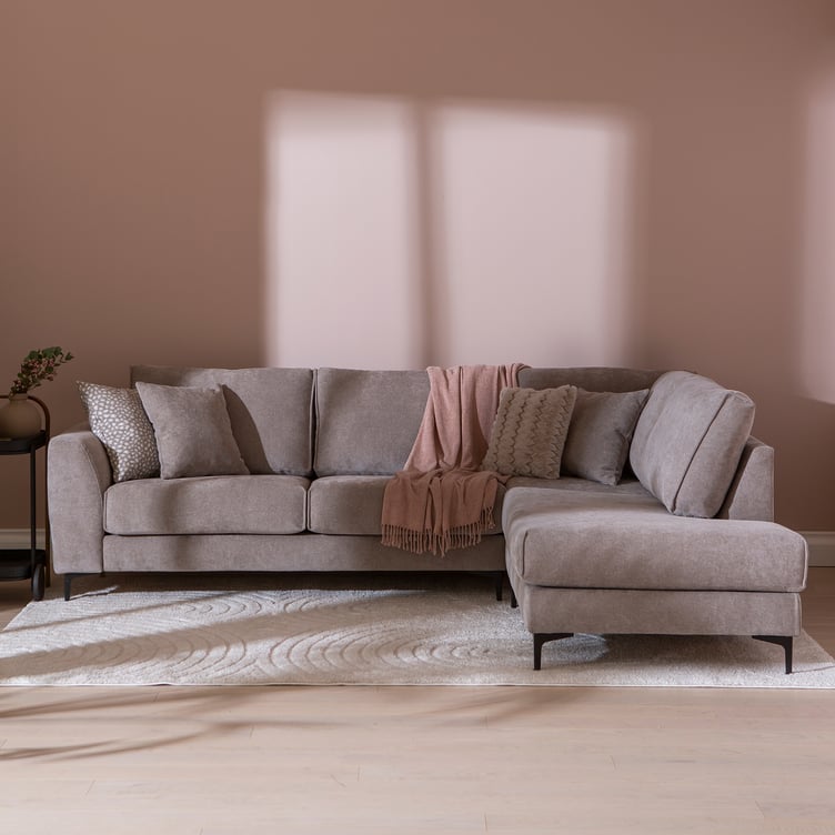 Adele avokulmasohva (oikea) hiekka