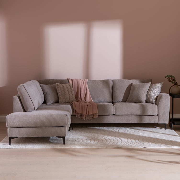 Adele avokulmasohva (vasen) hiekka