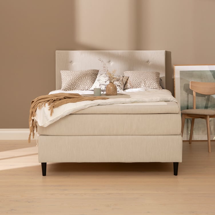 Salla jenkkisänky 120x200 + pääty harmaa