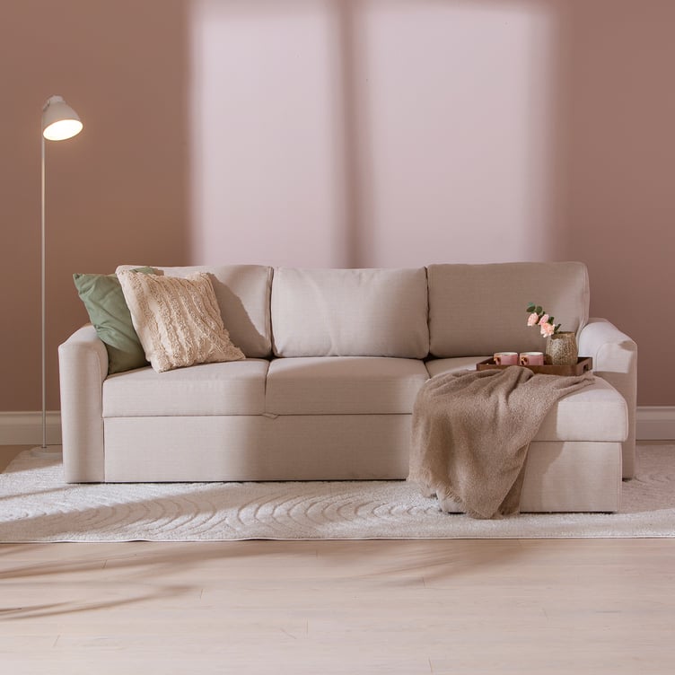 Ingrid 3-istuttava vuodedivaanisohva beige