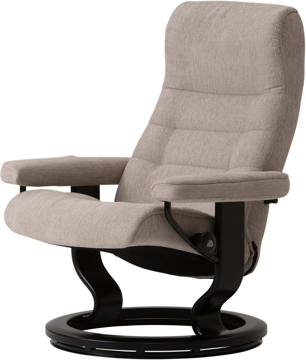 Stressless® Opal tuoli, jasmine beige, musta classic-jalka