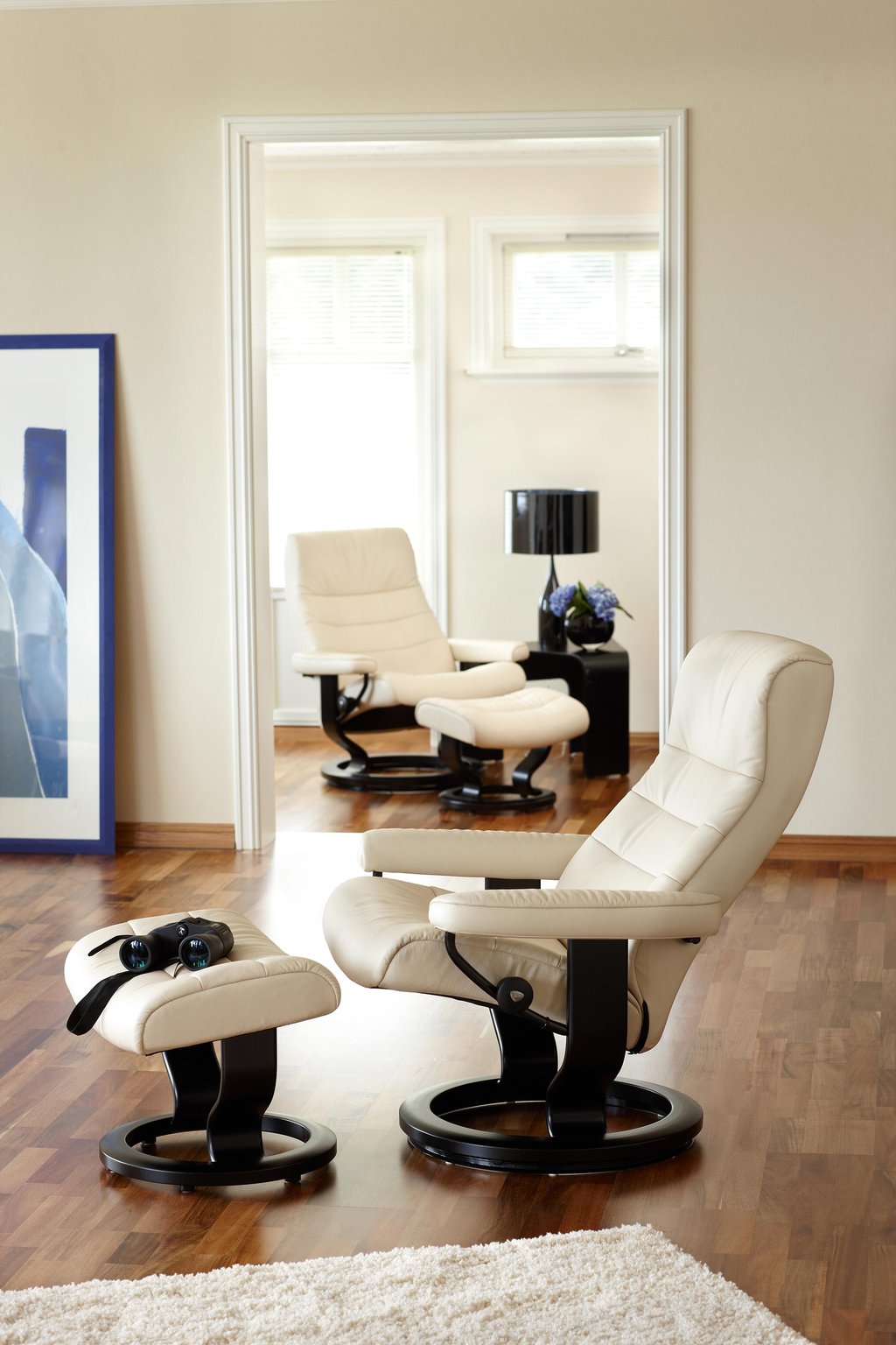 Stressless® Opal tuoli + rahi