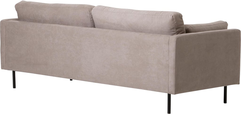 Nordic 3-ist. sohva greige / mustat metallijalat