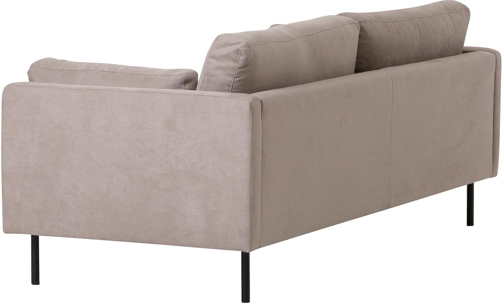 Nordic 3-ist. sohva greige / mustat metallijalat