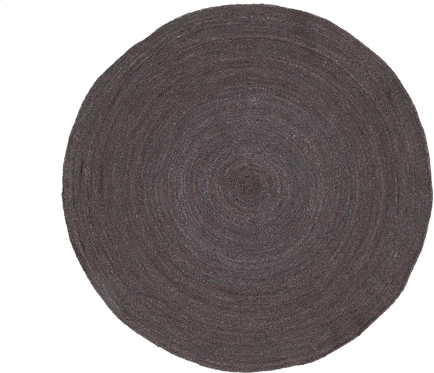 FanniK Rauha matto pyöreä ⌀ 100 cm, tumman harmaa / hiili