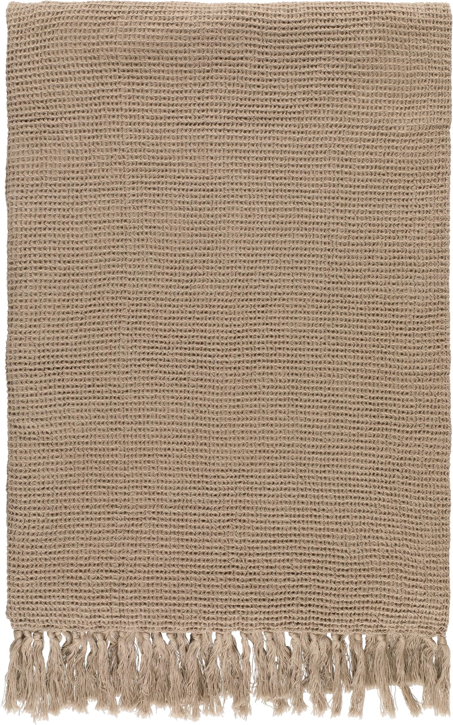FanniK Vohveli torkkupeitto 130x170 cm, hiekka