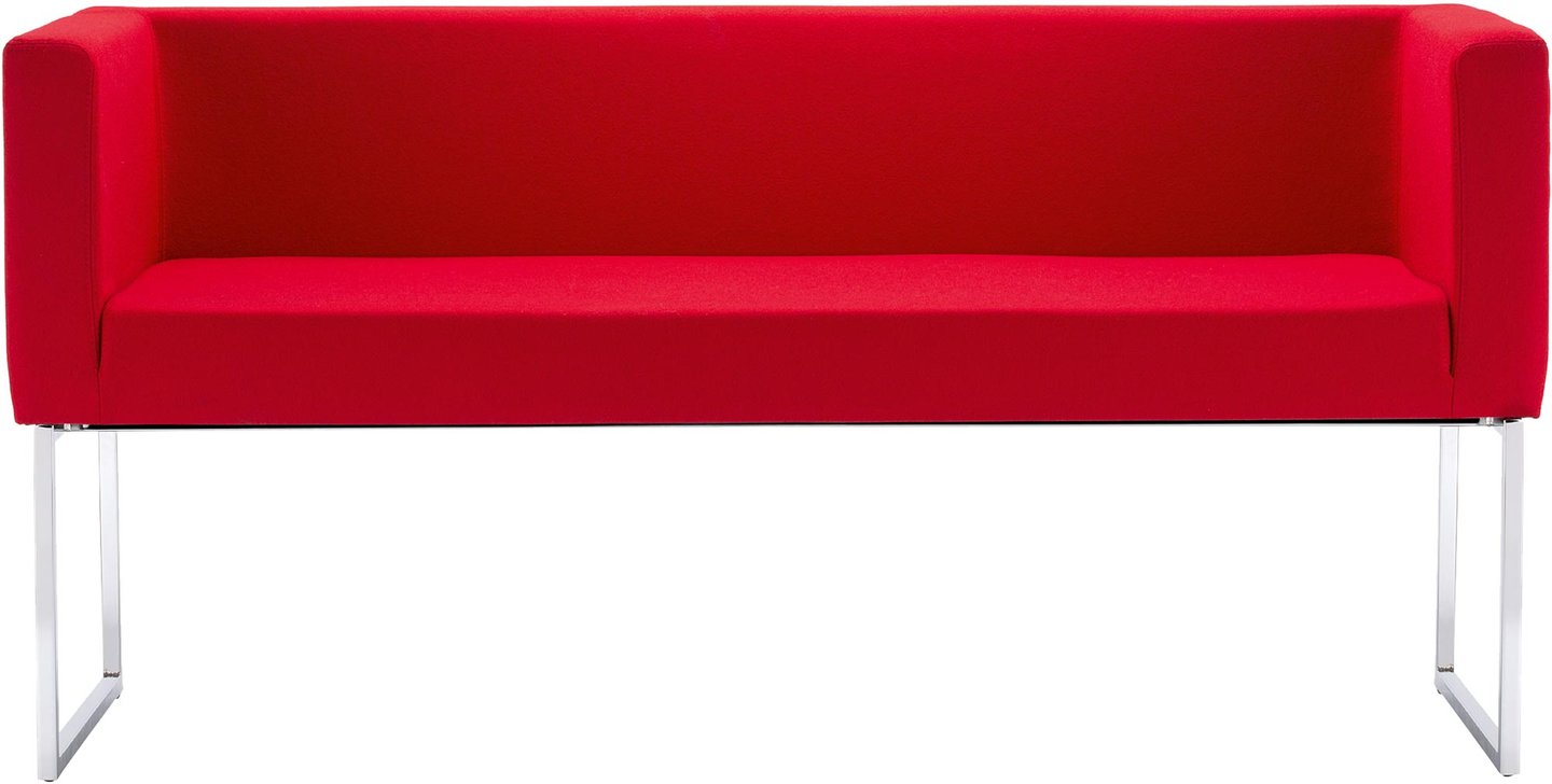 Shine 2-istuttava sohva punainen