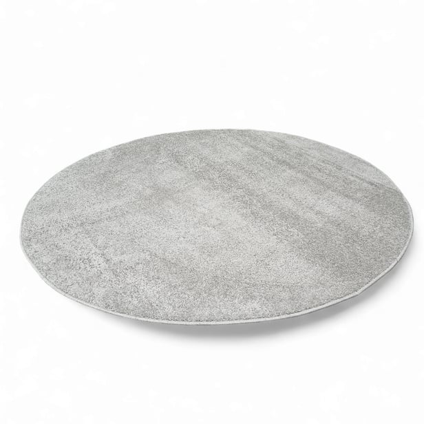 Calluna matto pyöreä 160 cm hopea