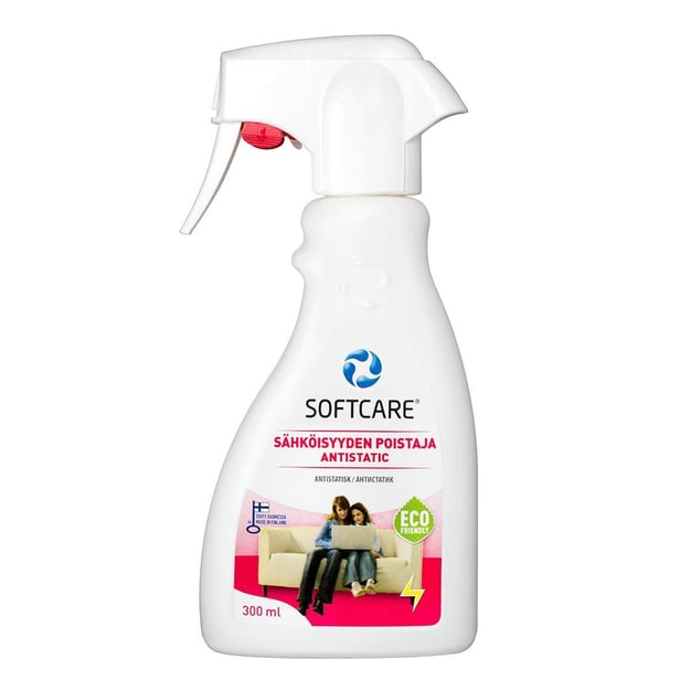 Softcare antistatic sähköisyydenpoistaja 300 ml