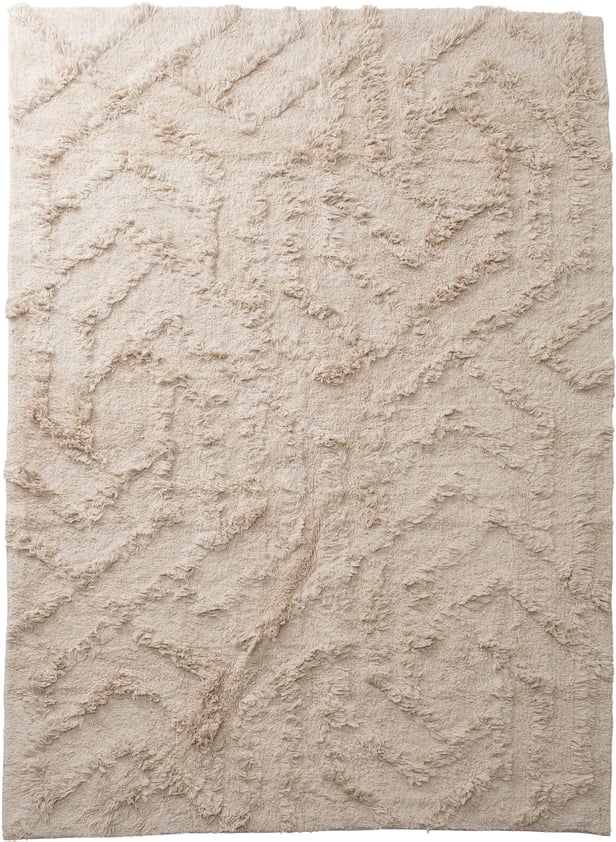 Labyrintti matto 160x230 cm, beige