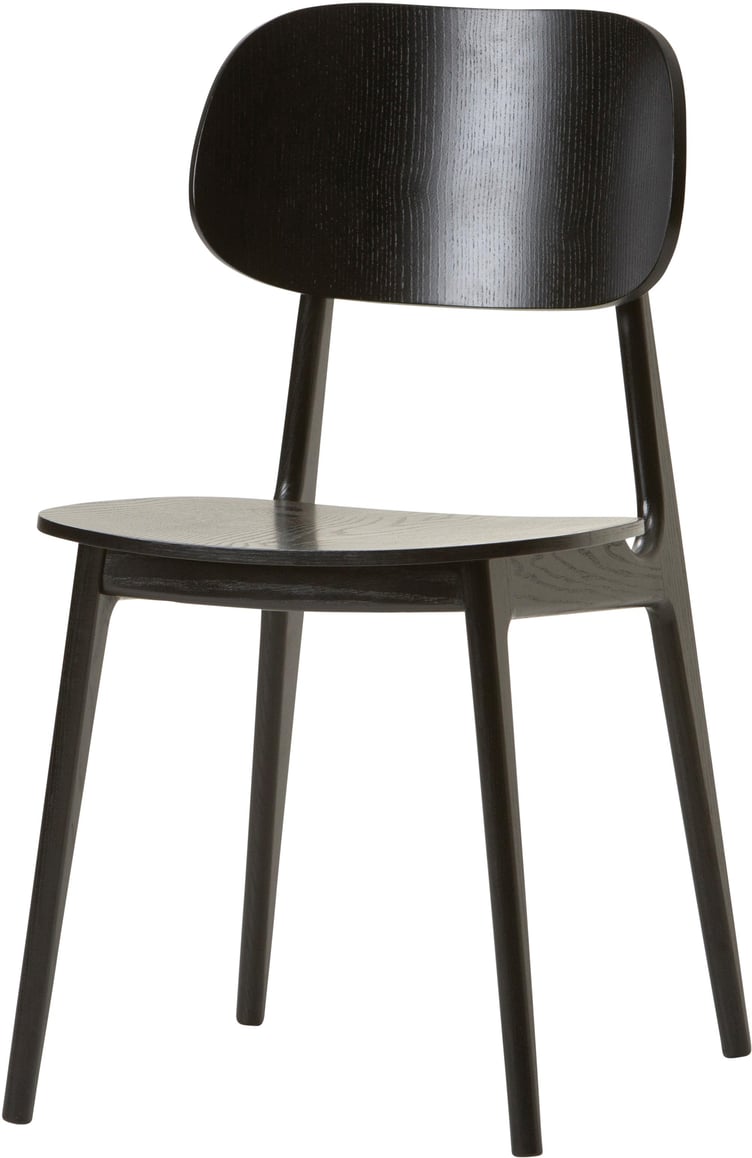 Casetti ruokapöydän tuoli lakattu musta