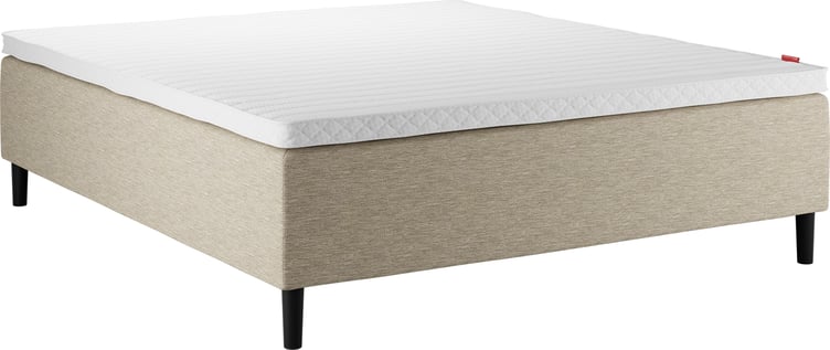 Wonderland VIP runkopatja 180x200 x-firm/x-firm, beige, mustat jalat + Premium Latex petauspatja