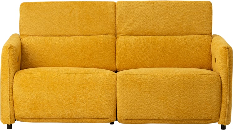 Gabriel 3-ist. sohva sähkömekanismilla keltainen