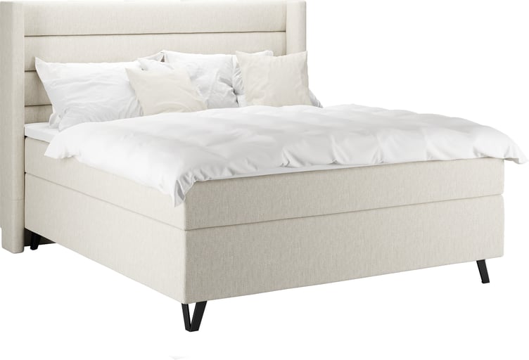 Wonderland Vip jenkkisänky 160x200 (medium) beige + Premium Latex petauspatja + pääty