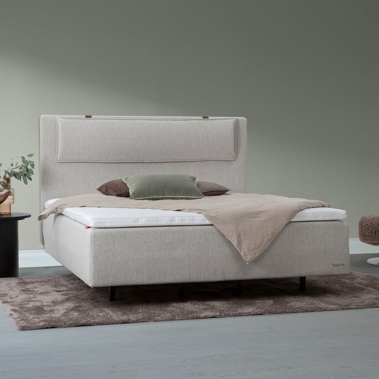 Wonderland VIP runkopatjasetti 180x200 firm/firm, beige + Premium Hyperflex -petauspatja