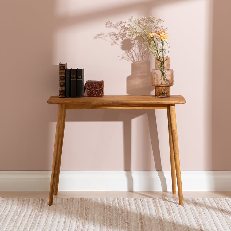 Ekholm työpöytä 100x40cm, öljytty tammi